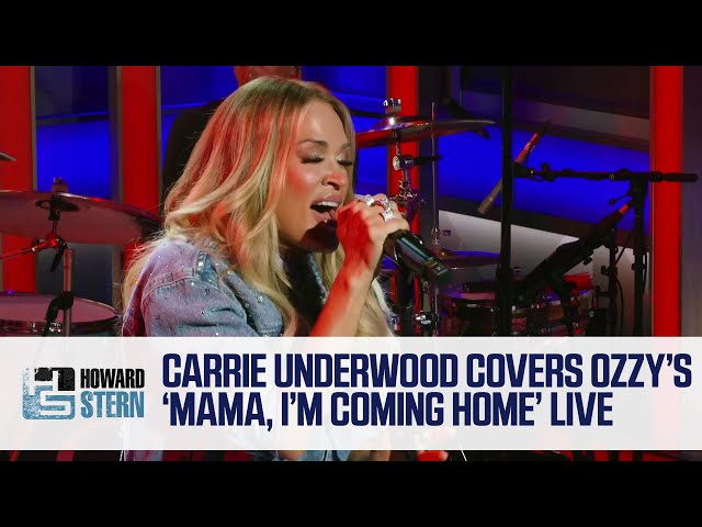 Carrie Underwood Covers Ozzy Osbourne’s “Mama, I’m Coming Home” class=