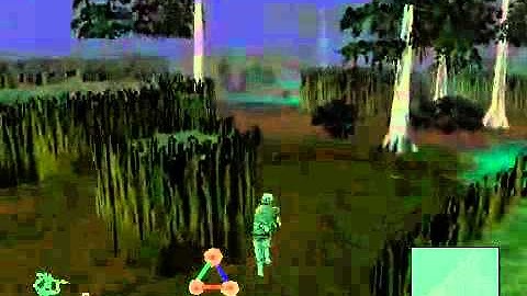 Army Men 3D Level 18 Walkthrough and Ending Movie - Playstation PS1
