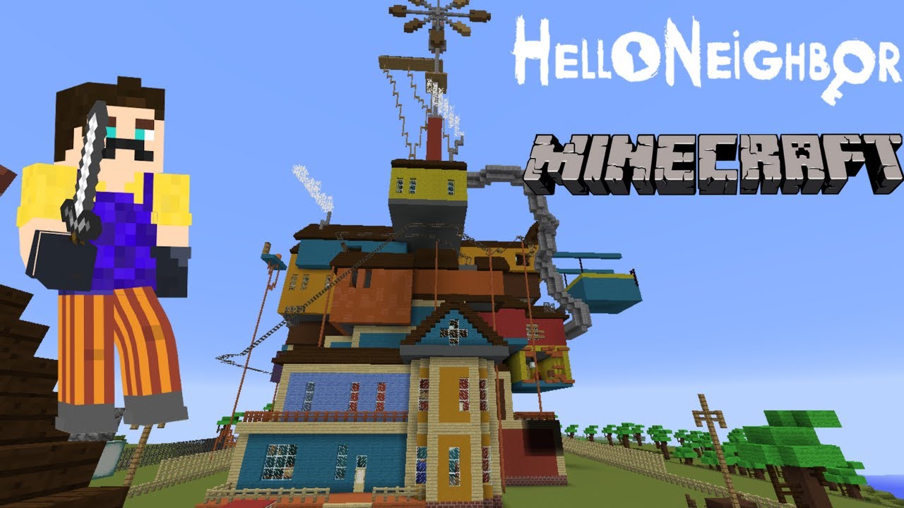minecraft hello neighbor map download