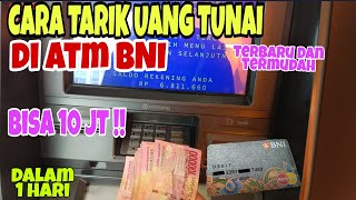 cara ambil uang di atm BNI TERBARU