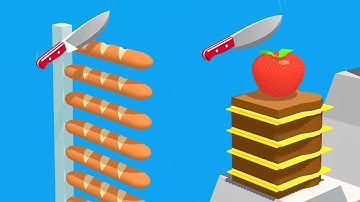 Slice it All Gameplay! Satisfying and Relaxing ASMR Slicing Video NEW UPDATE