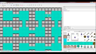 Procedural content generation using Tiled map editor