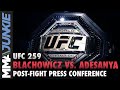 UFC 259 post-fight press conference