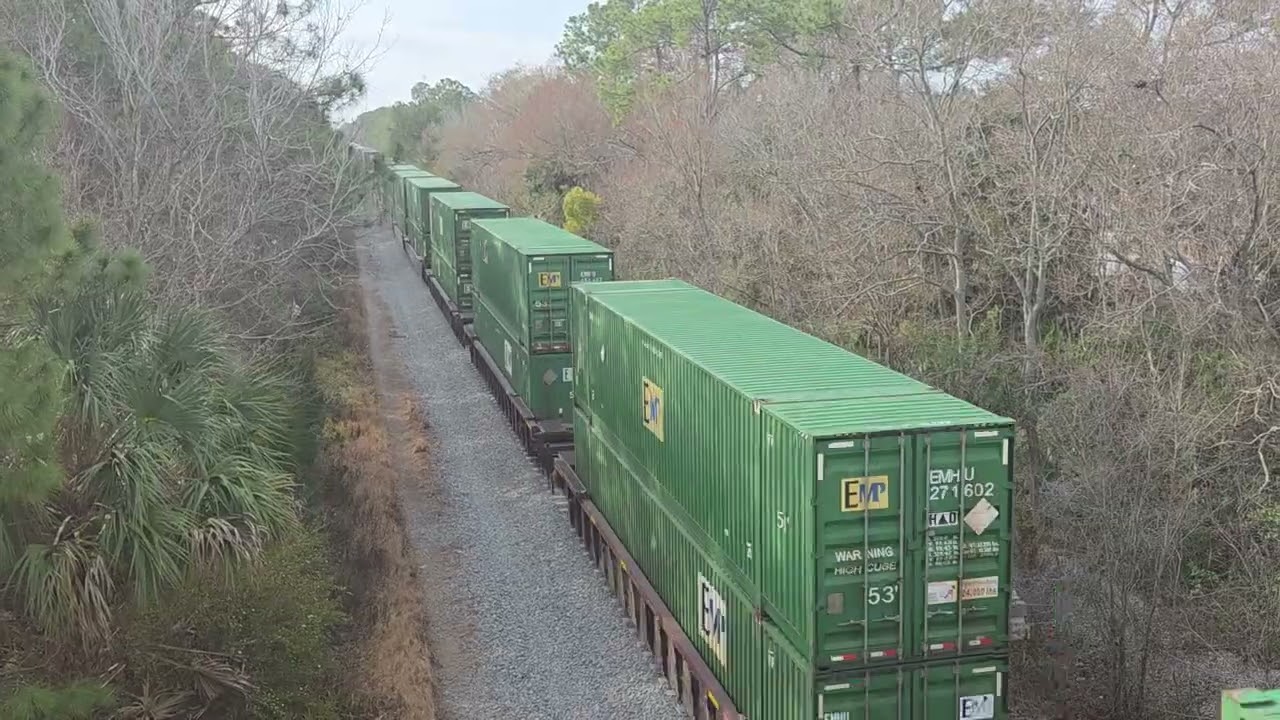Major Bridge Work Continued on the FEC + Trains