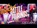 The Second Battle Pairings Are Revealed by the Coaches - The Voice Battles 2020