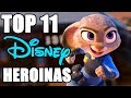 Top 11 Mejores Heroínas de Disney