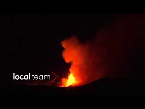 Etna, situazione ore 3.00 : continua l'attivit eruttiva