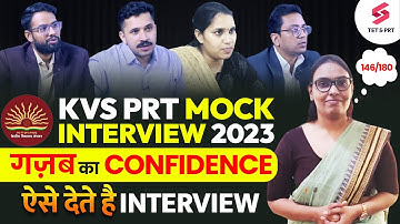 KVS PRT 2023 MOCK INTERVIEW !! Amazing Confidence & Demo Teaching | Expert Panel हुए खुश