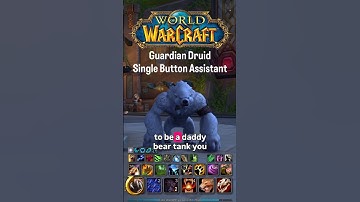 One Button Guardian Druid Tank Guide | Single-Button Build in WoW Patch 11.2 #worldofwarcraft