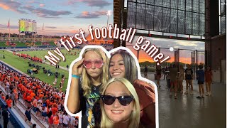 My first football game! Exchange student weekend VLOG