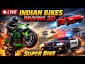 "🔴Live indian bikes driving 3D Gameplay"#racinggame