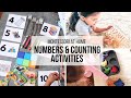 MONTESSORI AT HOME: Numbers and Counting Activities for Toddlers & Preschool