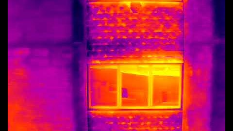 Thermal Drone Inspection – East Facade Analysis | DJI Mavic 3T | Curitiba – Brazil