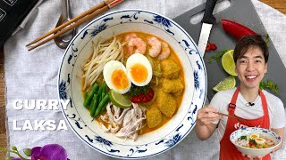 Malaysian Curry Laksa (Kari Mee\/Laksa Lemak) | Mak Tok