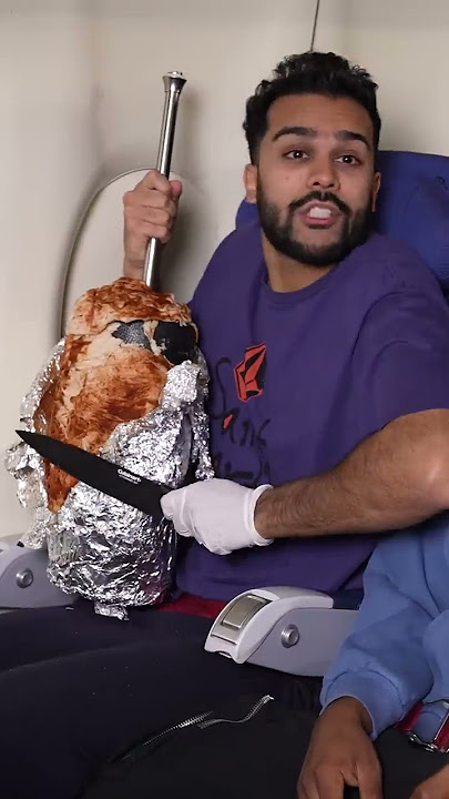 When ur eating on the plane 😂 #shorts