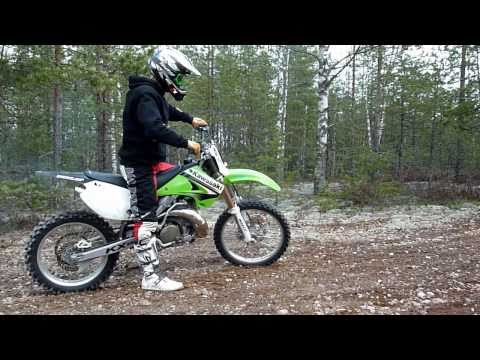 KX 250 FMF Gnarly Pipe test 2