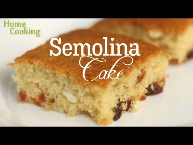 Semolina Honey Cake with Pistachios - Foolproof Living