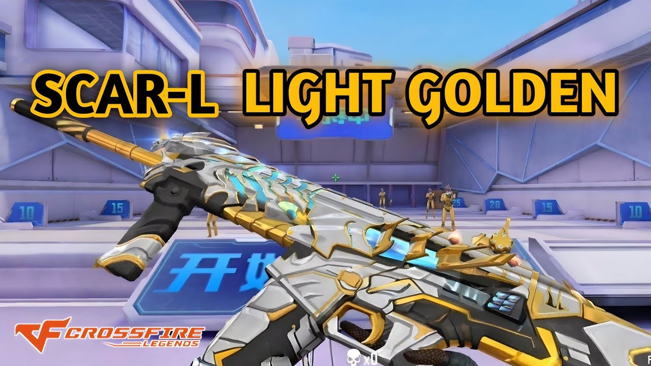CROSSFIRE LEGENDS : SCAR-L LIGHTGOLDEN  BOOM MATCH FULL GAMEPLAY | OFFICIAL
