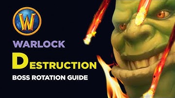Destruction Warlock Single Target Boss Rotation Guide. The War Within 11.2