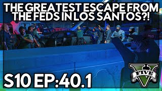 Episode 40.1: The Greatest Escape From The Feds In Los Santos?! | GTA RP | GW Whitelist