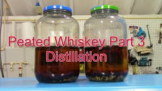 Peated Whiskey part 3 Distillation