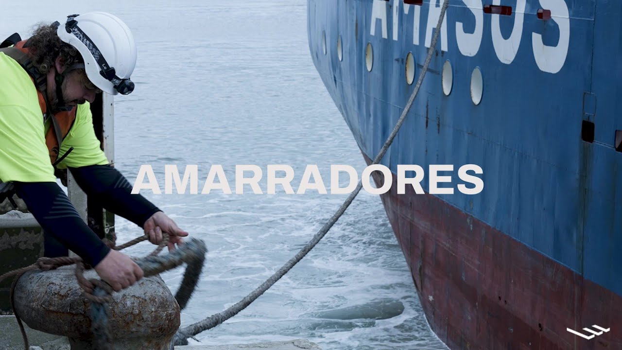 Profesiones portuarias: Amarradores | Puertos del Estado
