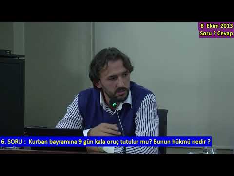 2013.10.08_s06-Kurban Bayram'ına 9 gün kala oruç tutulur mu? Bunun Hükmü nedir?-1080p