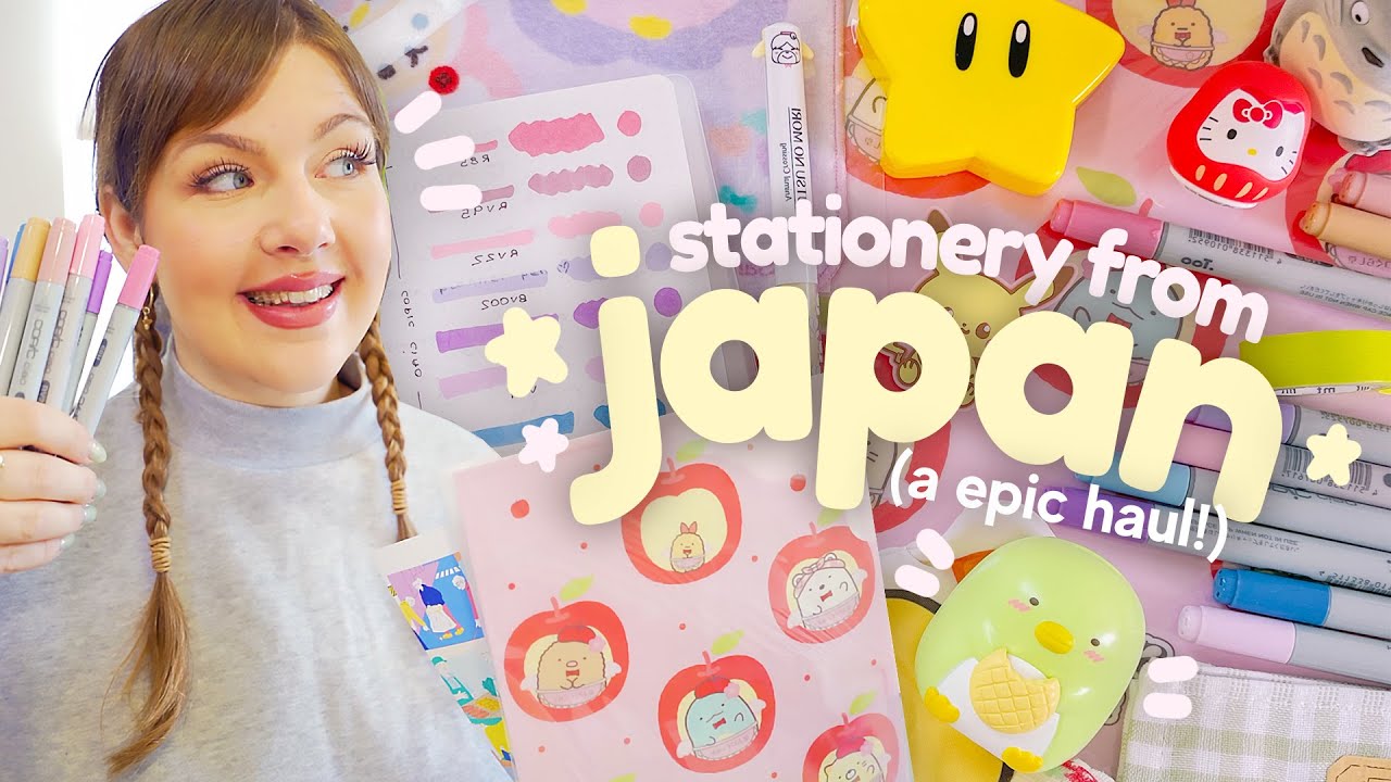 Japan Stationery Haul! Planner & Journaling Supplies I Bought on