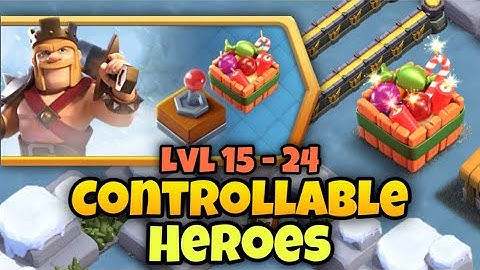 Easily 3 Star Controllable Heroes Challenges 15 - 24 #clashofclans #coc #supercell #gaming #games