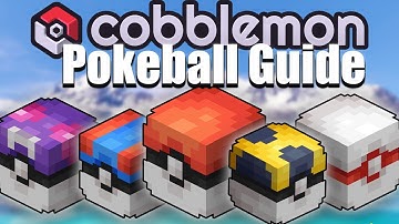 How to make Pokeballs in COBBLEMON *EASIEST GUIDE* | Cobblemon 1.3