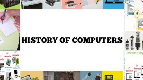 HISTORY OF COMPUTERS || BASIC COMPUTING PERIODS & GENERATIONS