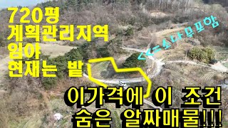 문경시 호계면  시내권 주말형 텃밭 토지 / 3천만 원대 매물 #문경부동산