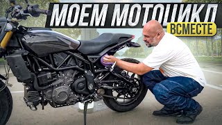 "Я не Ducati Monster!" Indian FTR1200, ты кто такой вообще?  #МОТОЗОНА №162