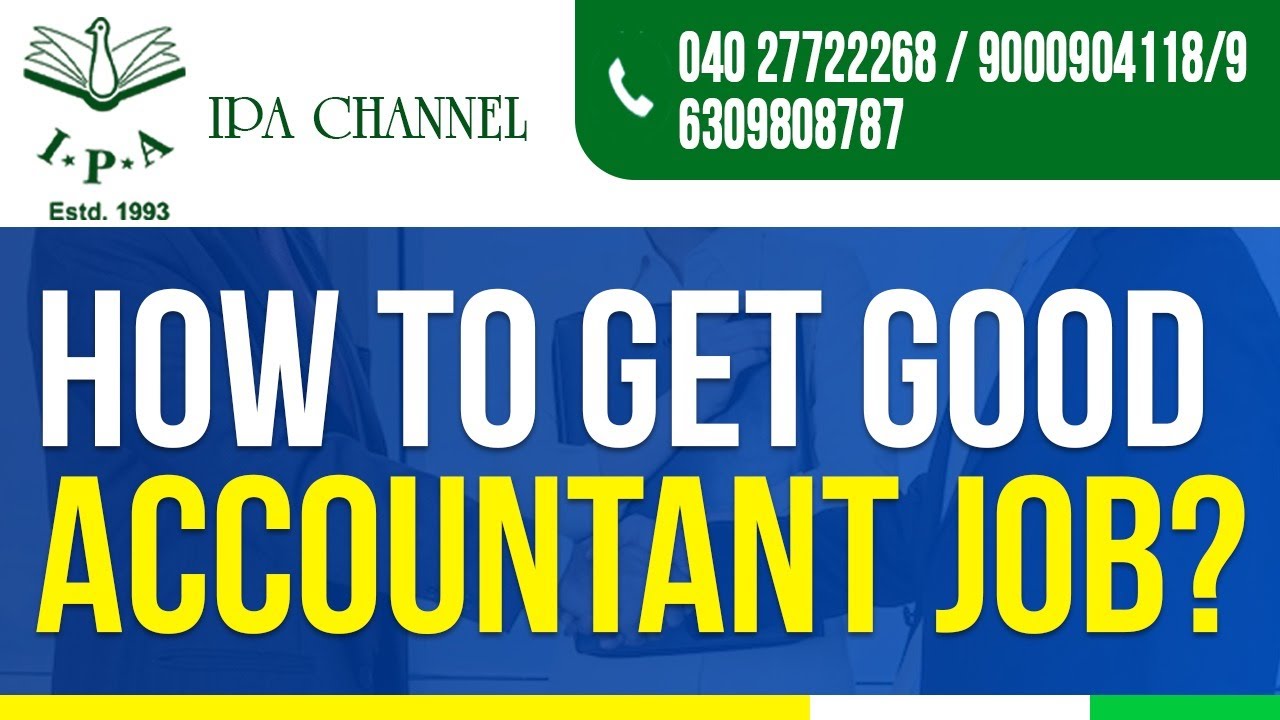 how-to-get-good-accountant-job-by-d-b-p-rakash-director-institute-of