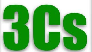 3 C’S DO SUCESSO!