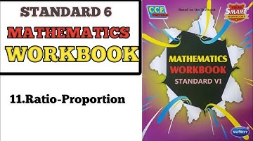 6th standard Math workbook answer 11.Ratio-proportion || class 6 math workbook answers