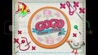 GOGO Cross Stitch app Moxy Games screenshot 1