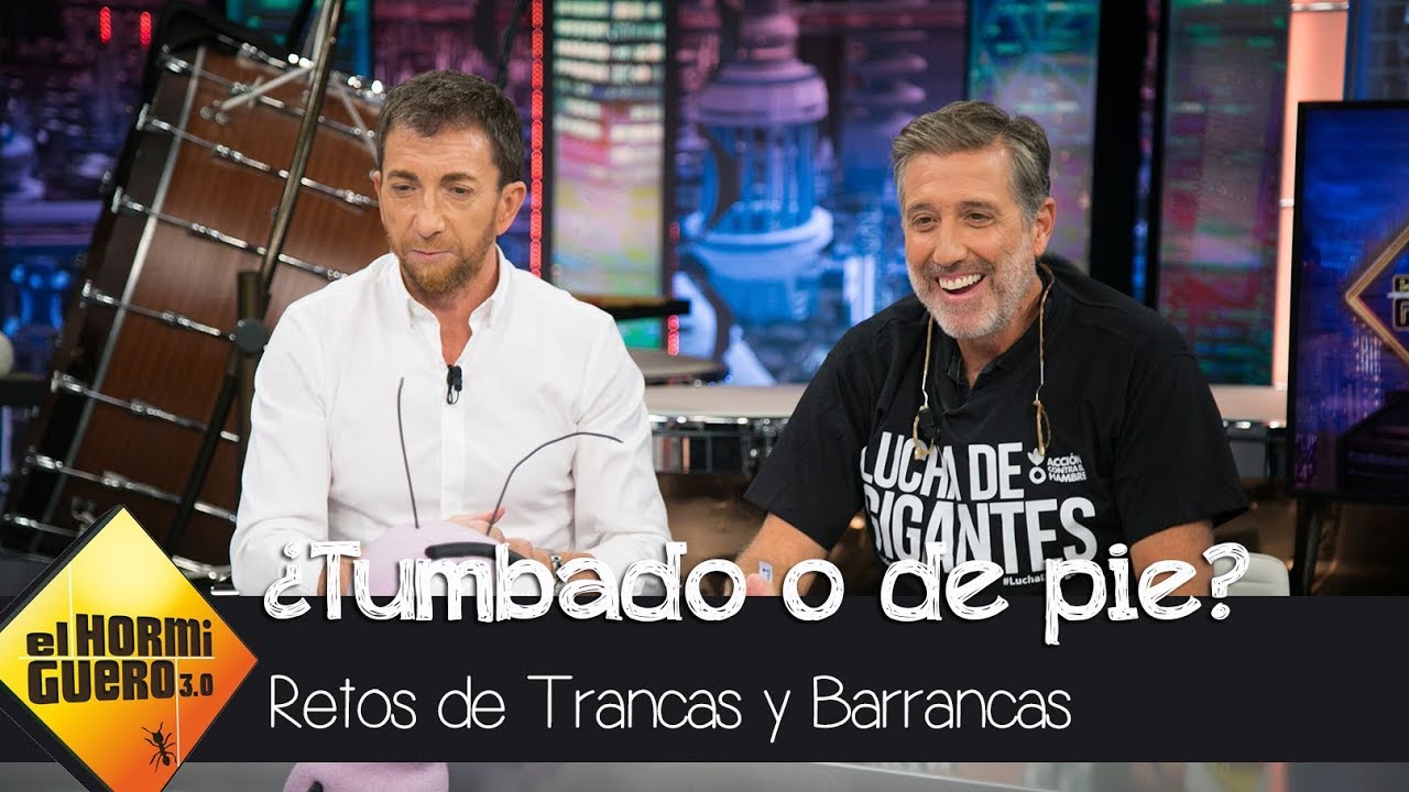 Emilio Aragón en la sección de Trancas y Barrancas, '¿Tumbado o de pie?' - El Hormiguero 3.0 antena3.comro