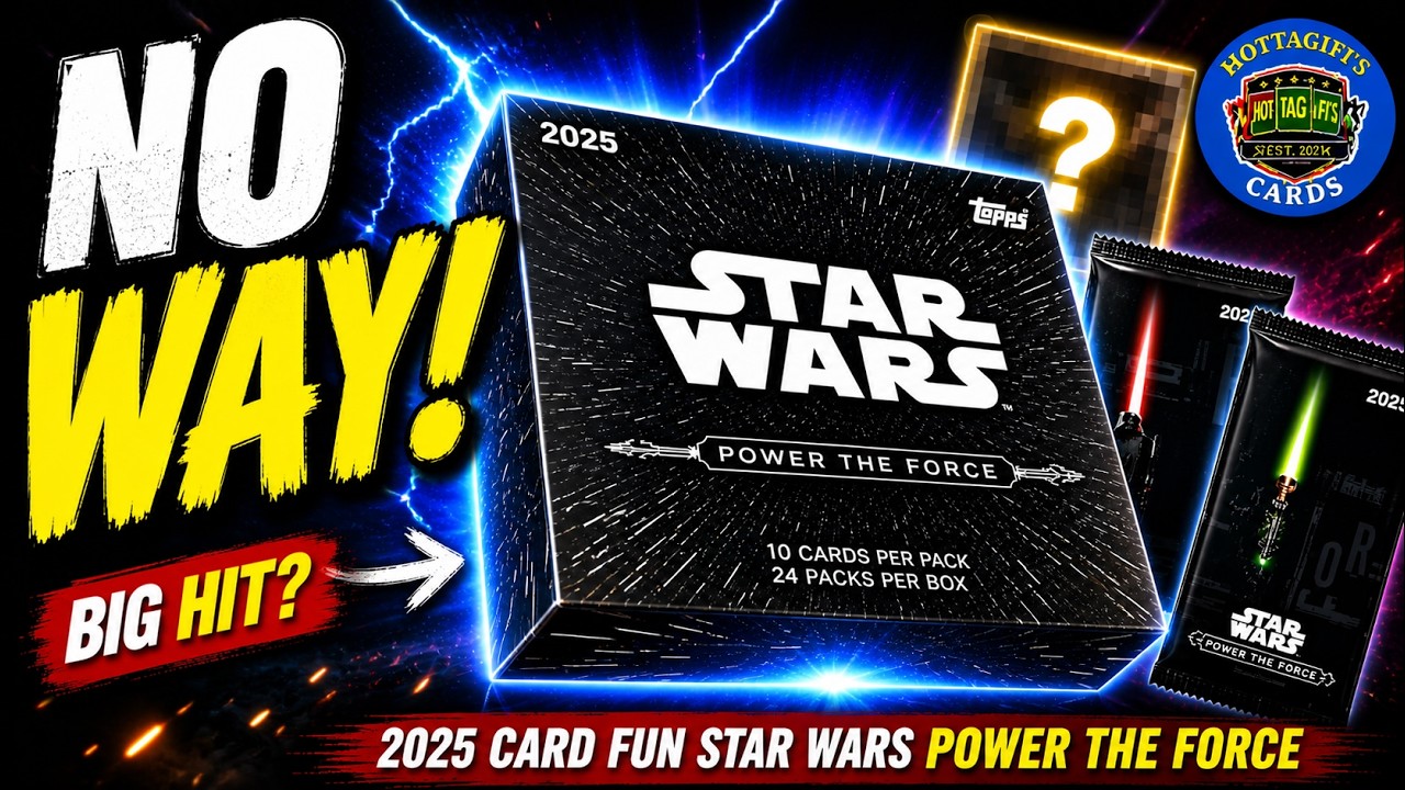 Third Time's The Charm? Star Wars Card Fun Box 👀 - YouTube