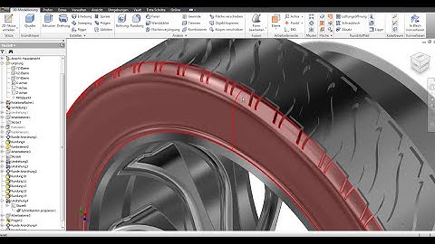 Autodesk Inventor  2013 Slow Tutorial Rim- Felge