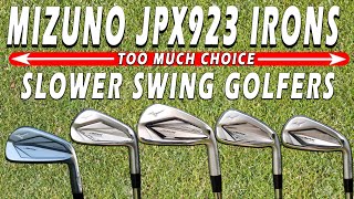 MIZUNO JPX923 Irons - For AVERAGE and SLOW SWING Golfers