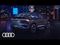 Weltpremiere – der Audi Q4 Sportback e-tron concept