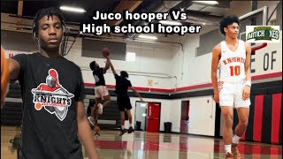 Juco vs High school Hooper 1v1