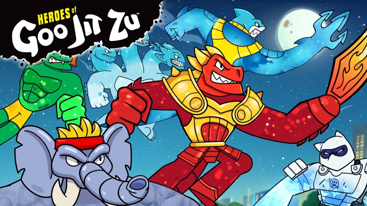 NEW!! Heroes of Goo Jit Zu | Episode 3 | What Goos Around Comes Around | cartoon for kids