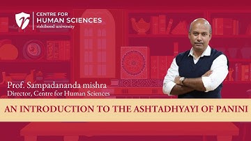 An Introduction to the Ashtadhyayi of Panini | By Dr. Sampadananda Mishra