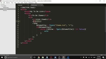 Cloud PHP Part 7 - Read Items from Text File