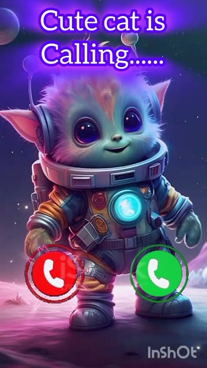 Cute Cat Is Calling You #ringtone #iphone #foryou #youtubeshorts #fypシ #twemoji #imessage #yourphone