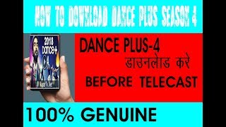 How to download DANCE PLUS SEASON 4 FULL EPISODE| DANCE PLUS SEASON 4 KAISE DOWNLOAD KARE screenshot 2