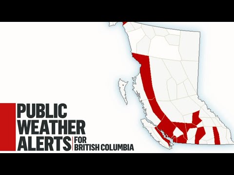 Environment Canada issues heat warning for British Columbia