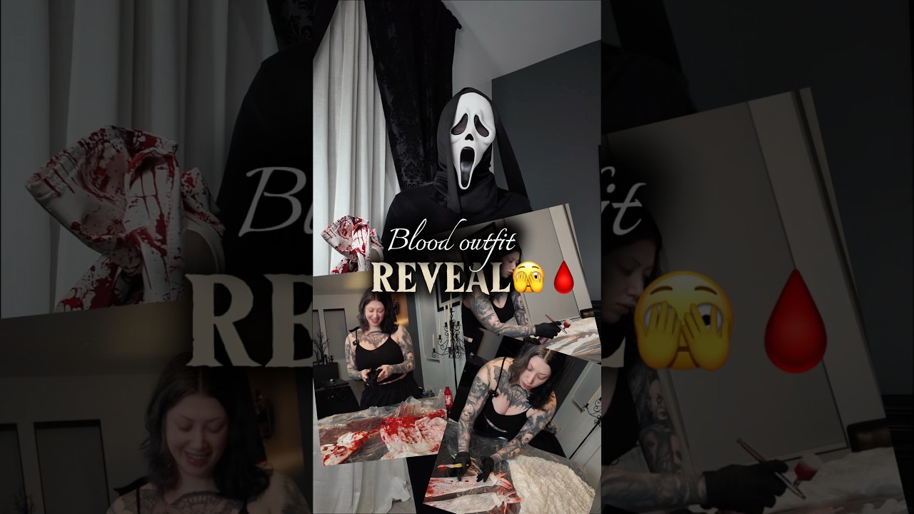 THE REVEAL!! What do you think? More to come on this, stay tuned hehe🩸🩸